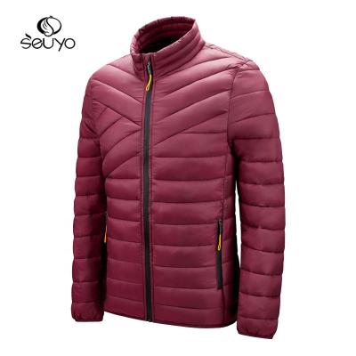 China Wholesale Breathable Seuyo Winter Clothing Stripper Jacket Outdoor Lightweight Warm Men for sale