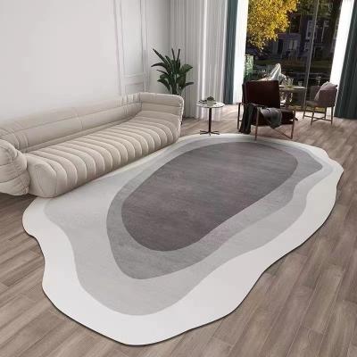 China New Style Non-Slip Floor Huxury Non-Slip Bedroom Water Rug Cartoon Polyester Anti Absorbent Slip Mat Cover for sale