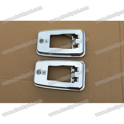 China Chrome Door Lamp Base For HINO MEGA 700 Truck Spare Body Parts for sale