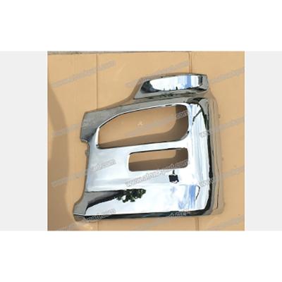 China Chrome Bumper Corner Set 72cm*70cm For Nissan UD Quon CD4 Nissan Truck Spare Body Parts for sale