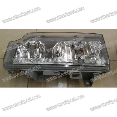 China Head Lamp Cystal For Nissan UD CWA451 CD48 CD45 Nissan Ud Truck Spare Body Parts for sale