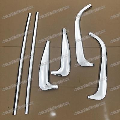 China Chrome Door Garnish For Fuso Canter 2006 FE84 FE85 FB71 Fuso Truck Spare Body Parts for sale