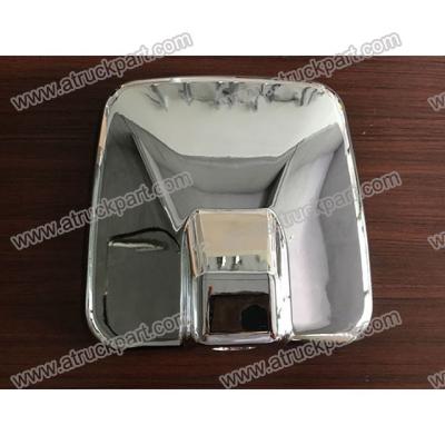 China Chrome Mirror Cover  24.5CM*24CM For HINO MEGA HINO PROFIA/ISUZU DECA 360 ISUZU GIGA Truck Parts for sale