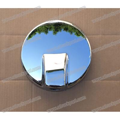 China Chrome Mirror Cover diameter 23CM For HINO MEGA/FM3M ISUZU DECA270 Truck Parts for sale