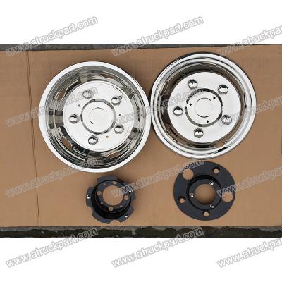 China Chrome Wheel Cover 16inch 5holes PCD203/205mm For HINO ISUZU FUSO NISSAN UD Truck for sale