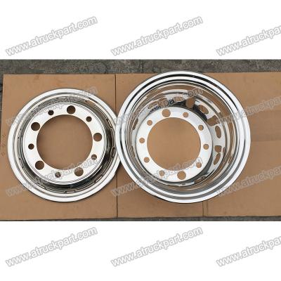 China Chrome Wheel Cover 22.5inch 10holes PCD335mm For HINO ISUZU FUSO NISSAN UD Truck for sale