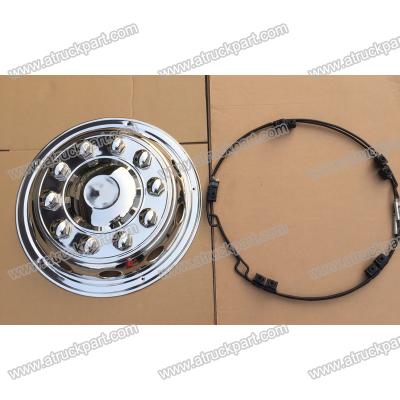 China Chrome Wheel Cover 22.5inch 10holes PCD285.75/335mm For HINO ISUZU FUSO NISSAN UD Truck for sale