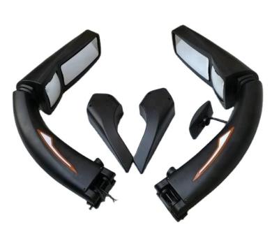 China bus spare parts bus coach rear view mirror side mirror with LED Lamp for sale