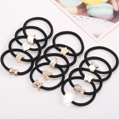 China 2020 New Trendy Fashion Strong Hot Selling Dinner Headband Elastic Hair Ring Hair Band Springs For Women Hair Accessories for sale