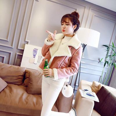 China eBay winter style news amazon deer lamb skin cashmere lamb women locomotives hot coat jacket coat anti-shrink coat for sale