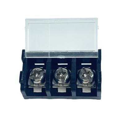 China PA66 UL94V-0 Manufacturers 30A 9.5mm Barrier Terminal Block Connector For LED Drivers for sale