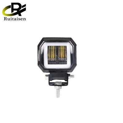 China PC 3 Inch 20W 6000K Around LED Driving Fog Light Halo Off Road Truck Car ATV Flood Light Working Spot for sale