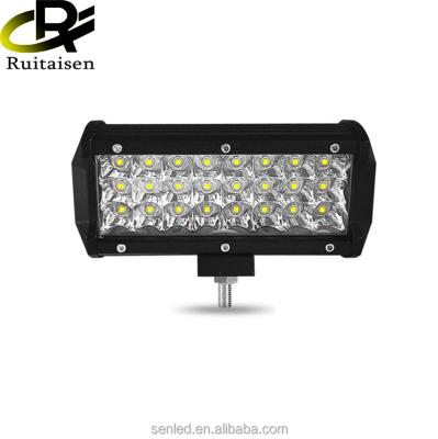 China 7 Inch 6000K Spotlight Led Work Light Bar 72W 12V-24V Waterproof Headlight For Off Road Truck Car 7 Inch for sale