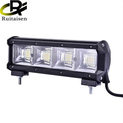 China Univeral Automobiles RUITAISEN-9 Inch 192W Work LED Bar Light Warning Light For 4x4 JEEP ATV Off-Road Truck Driving Fog Lamp DC12V White 24V for sale