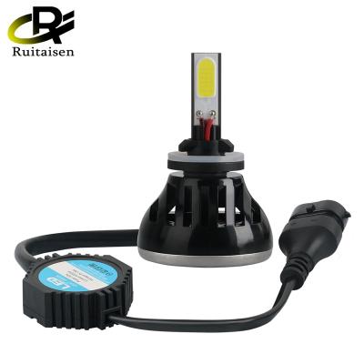 China Univeral Automobiles Super Bright Y8 Car Headlight Bulb H1 Led H3 H4 H7 Led Headlight H8 H9 H11 6500K 8000LM 9006 HB3 HB4 880 24V White for sale