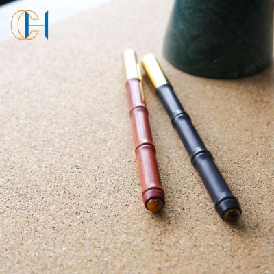 China New Promotional Crystal Bamboo Ballpoint Pens Natural Features Pen Customized Label Hot Selling for sale