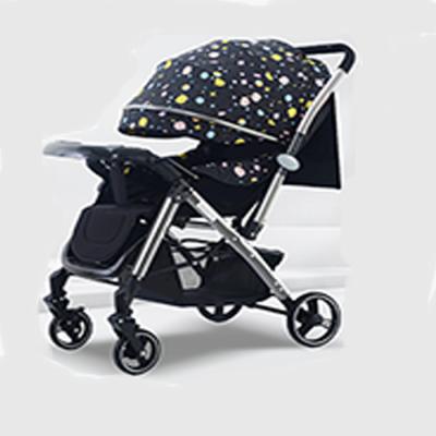 China China Factory Zimu Baby Trolley Luxury Four Wheel Baby Trolley Star Rubber Wheel Flower Steel Pipe for sale