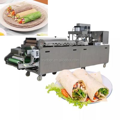 China food & Beverage Factory Automatic Commercial Corn Wheat Tortilla Tacos Roti Pressing Baking Making Machine for sale