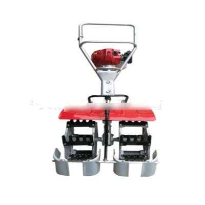 China Ariculture 2 Rows 2 Stroke Rice Cleaner Paddy Weeder Machine for sale