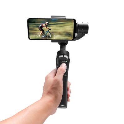 China 3 Axis F6 3-Axis Gimbal Handheld Regular Stabilizer with Grip Phone Foldable Stabilizer for Smartphone for sale