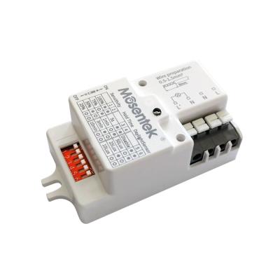 China Lighting control 5.8GHz occupancy sensor switch microwave motion sensor switch to incorporate with lux sensor for sale