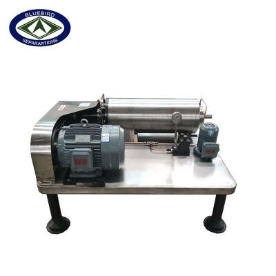 China Factory Mini Horizontal Spiral Decanter Industrial Centrifuge for Food for sale