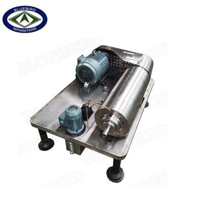 China Factory High Quality Horizontal Industrial Continuous Decanter Centrifuge for sale