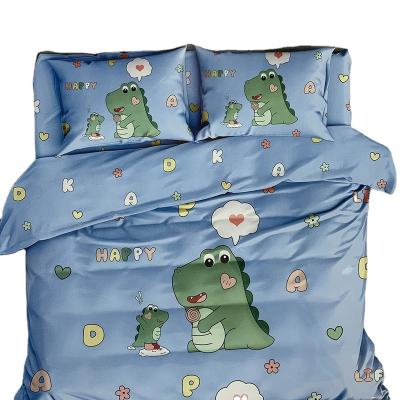 China Portable Luxury 3pcs Kids Teenage Bedding Sets, 100% Cotton, Fruit Animal Patterns for sale