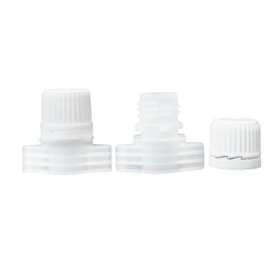 China Non Spill China Manufacturer Wholesale Custom Food Grade 13mm Pocket Spout Cap for sale