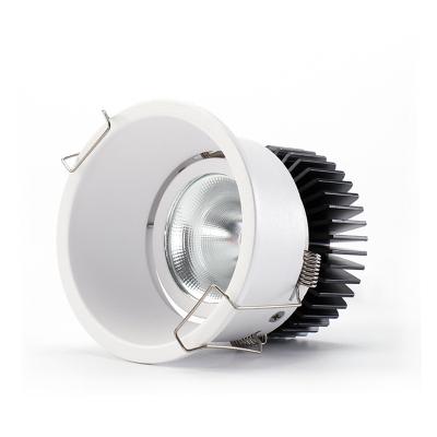 China Modern Led Anti Glare Commercial Downlight Trimless Lamp 5w 7W 10W COB 5 Lamps Linear Ceiling Down Light Spotlight for sale