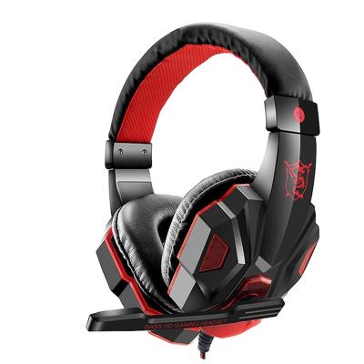 China Hot Selling Amazon Cool Design Headband Cool Design PC780 3.5mm&USB Headphones PC780 3.5mm&USB Plug Microphone Switch 3D Foldable Stereo Gaming Headset for sale