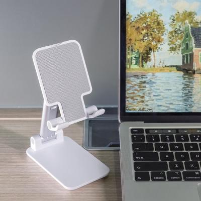 China High Quality Adjustable Alloy Mobile Phone Holder Cell, Adjustable Height And Comfortable Dual Viewing Folding Design For iPad Stand for sale