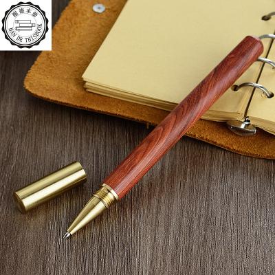 China office & School Pen Hot Popular High Quality Mahogany Parker Pen Signature Brass Luxury Ballpoint Pen for sale