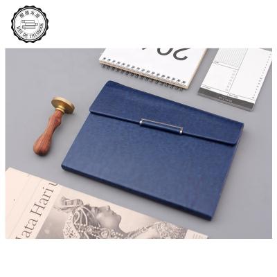 China Custom Made A5 Book Covers Personalized Sublimation Blank Metal Printed PU Notebook With Embossed Logo Cover Notebook for sale