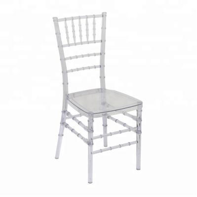 China UV protect wholesale crystal clear acrylic chiavari chair from china manufacturer for sale