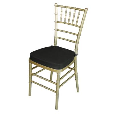 China UV protect Ningbo factory resin outdoor furniture sillas chiavari chair for sale