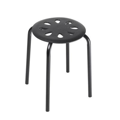 China UV Protect Wholesale Furniture Plastic Metal Stacking Stools for sale