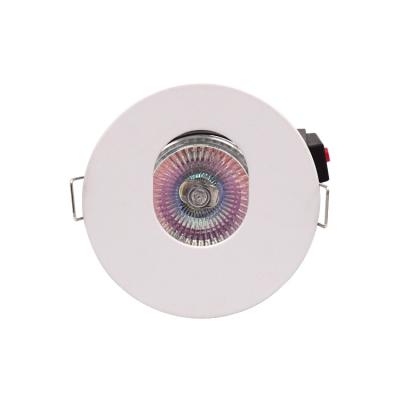 China New Style Adjustable Light Direction Round Bracket GU10 MR16 LED Downlight Frame LED Spot Light For Ceiling Lamp for sale