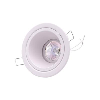 China Modern LED Spotlight Housing OEM ODM Down Light Fixture GU10 GU5.3 MR16 Recessed Ceiling Spotlight Frame for sale