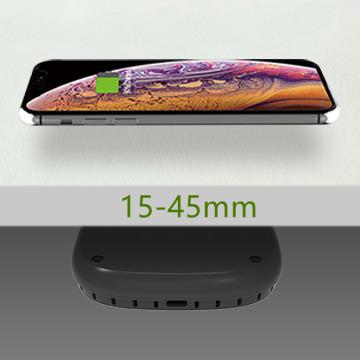 China Mobile Phone XE Long Range Distance 45mm Desktop Table Hidden Wireless Charger For Smart Phone for sale