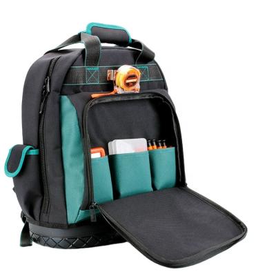 China Hot Sale Plastic Durable Tools Bag Waterproof Backpack Base Heavy Duty Electrician for sale