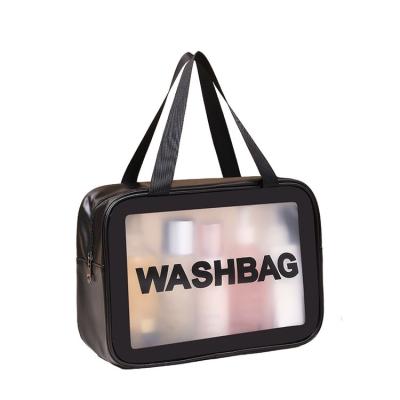 China Custom Factory Directly Sell Waterproof Transparent Makeup PVC Cosmetic Bag for sale