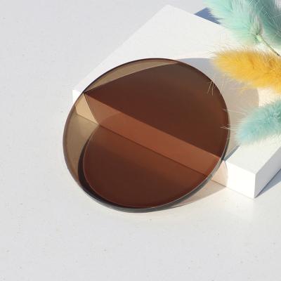 China Single Vision High Index 1.56/1.61/1.74 Fast Even Spining Aspherical MR-8 HMC Optical Lens Photochromic Resin Coating For Eyeglass for sale