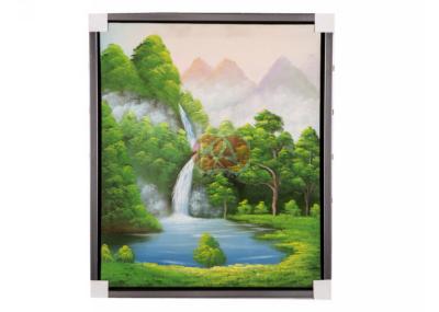 China Pintura al óleo de paisaje de la pintura de la lona para la pintura viva con los marcos estirados en venta