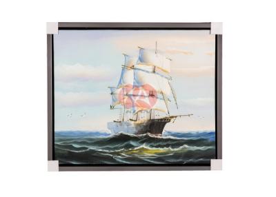 China De Muur die van de huisdecoratie Modern Maritiem olieverfschilderijenzeegezicht hangen Te koop