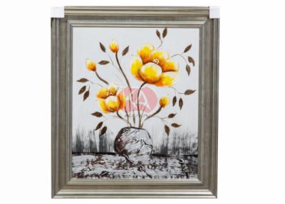 China Handmade Customizable size Modern still life oil paintings on canvas for sale