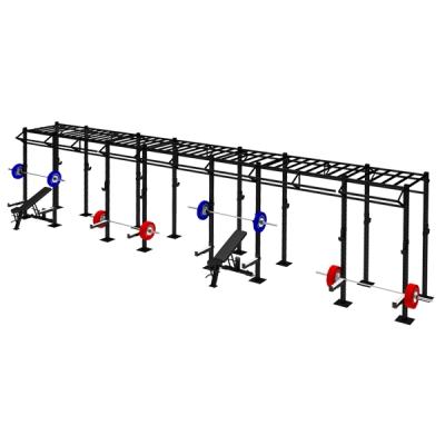 China Universal Gym Fitness Equipment 8 Monkey Bar Cellless Standing Rig for sale