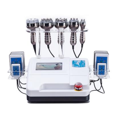 China Weight Loss 6 in 1 BIO Ultrasonic RF Vacuum Cavitation Slimming Face Lifting Laser Beauty Equipment Multifunction Machine for sale