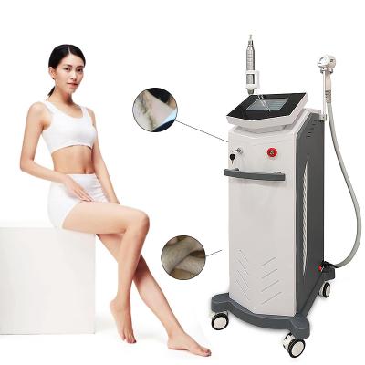 China Hair Removal 2021 Newest 2 in 1 Pico Picosecond Laser 808 Diode Laser Hair Removal Machine for sale