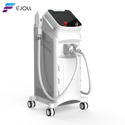 China Multifunctional Dye Removal IPL 808 Diode Laser Hair Removal Carbon Peeling ND Yag Laser Tattoo Removal Machine for sale